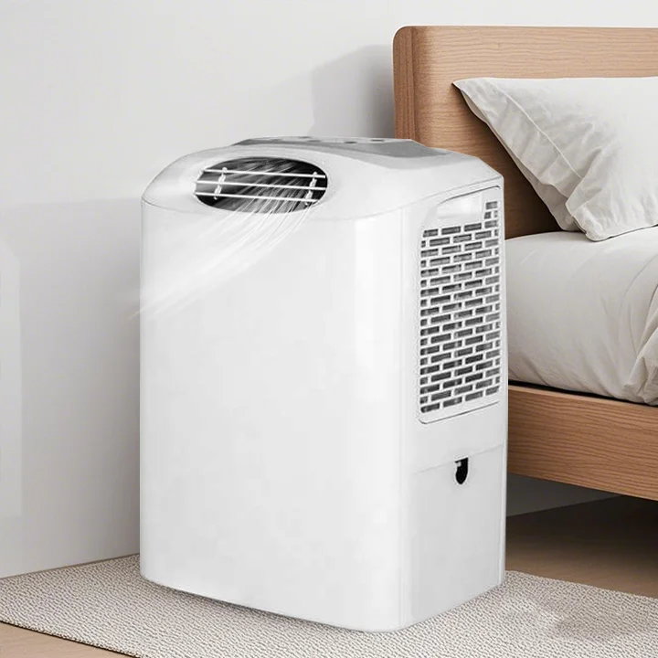 3000BTU المنزل مكيف هواء متنقل عن بعد التبخر الذاتي R410a مروحة تبريد الهواء مزيل الرطوبة قوي مكيف هواء صغير