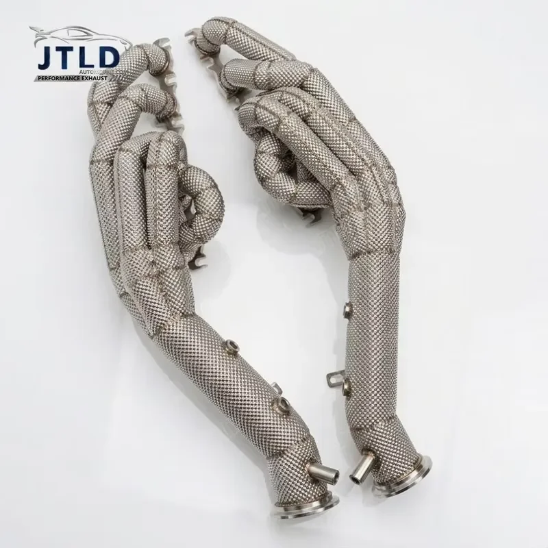 Equal Length Long Tube Racing Headers for Lamborghini Huracan EVO Performante 5.2 True F1 Sound V10 Upgraded Exhaust Manifold