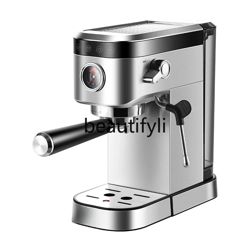 

Coffee machine Italian semi-automatic extraction steam milk foam new model