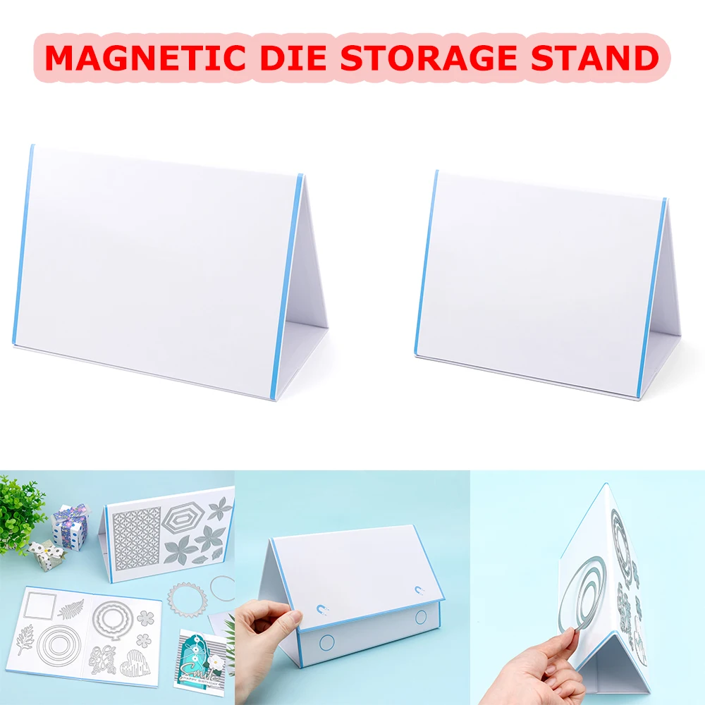 

1pc Magnetic Die Storage Stand Double-sided strong magnetic surfaces for Metal Cutting Dies Storage 8.3x11.8inch/6.5x8.3inch