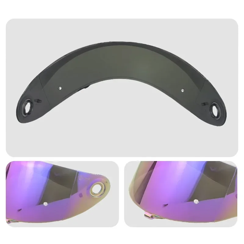 

Motorcycle Helmet Visor for AXXIS V18C , DARKEN S Anti-UV Dustproof Helmet Lens REVO Helmet Accessories Sunglasses