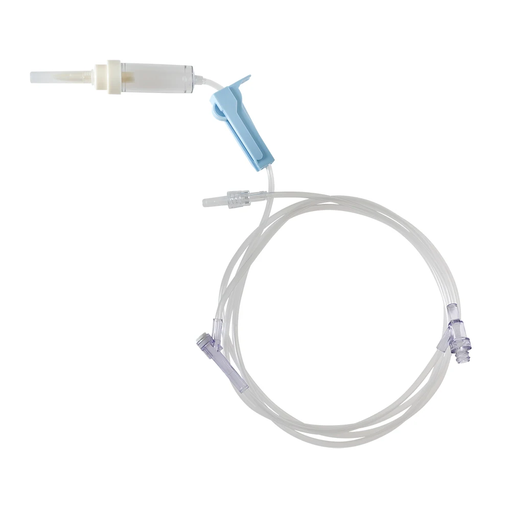Medication Delivery Medical Disposable Set Split Septum and Y Site Non-Vented Spike 83