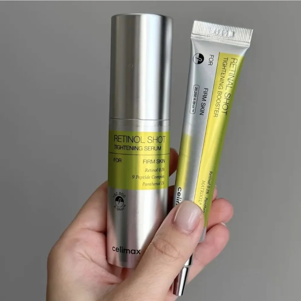 Original Celimax Retinol Shot Tightening Serum Booster Firm Retinal Panthenoloriginal Cream Remove Wrinkle Aging Pore VITA-A Set