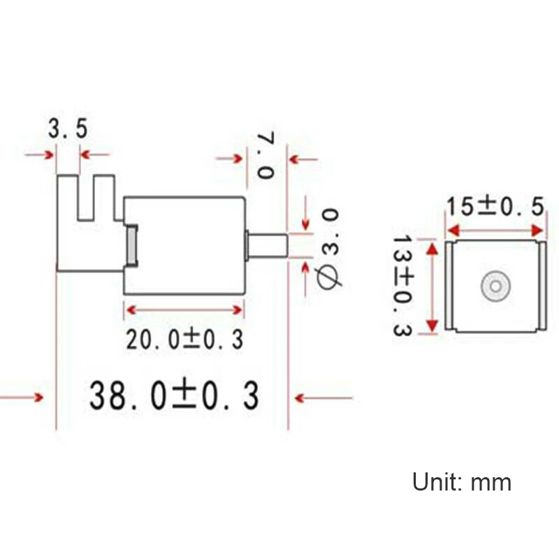 Micro Mini válvula solenoide de CC, 3V/4,5 V/ 6V/ 12V/ 24V, 2 posiciones, 3 vías, válvula de aire de Gas, válvula de ventilación, Control de flujo