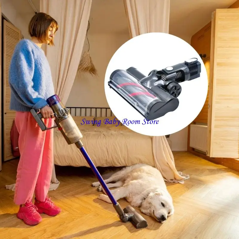 

K1AD Vacuum Cleaner Accessories Carpet and Hard Floor Brush Assembly for Pet Hair Vacuum Attachment Replacement Parts