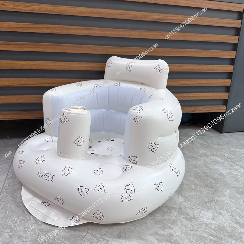 Inflatable Sofa Learn To Sit on The Chair Baby Seat Practice Sitting on The Chair Baby Sit Up Bath Stool