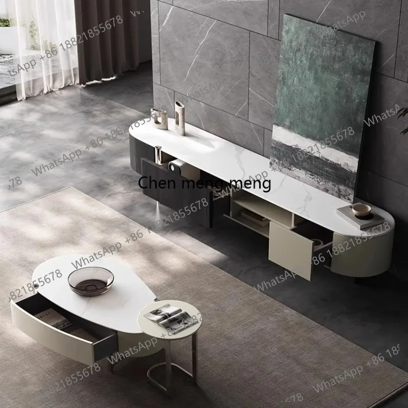 Designer Luxury Tv Stands Monitor Display Nordic Living Room Hallway TV Table Simple Entertainment Archivadores Salon Furniture