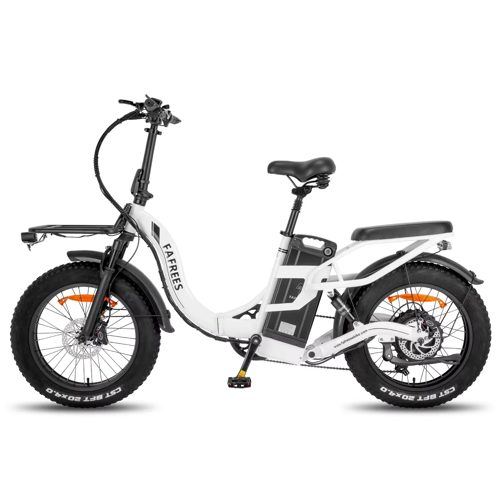 Fafrees F20 X-MAX Faltbares Elektrofahrrad 750W, 20 x 4,0 Zoll Mountainbike mit 48V 30Ah Abnehmbarem Akku, 7-Gang, 25 km/h und Reichweite bis 120–140km