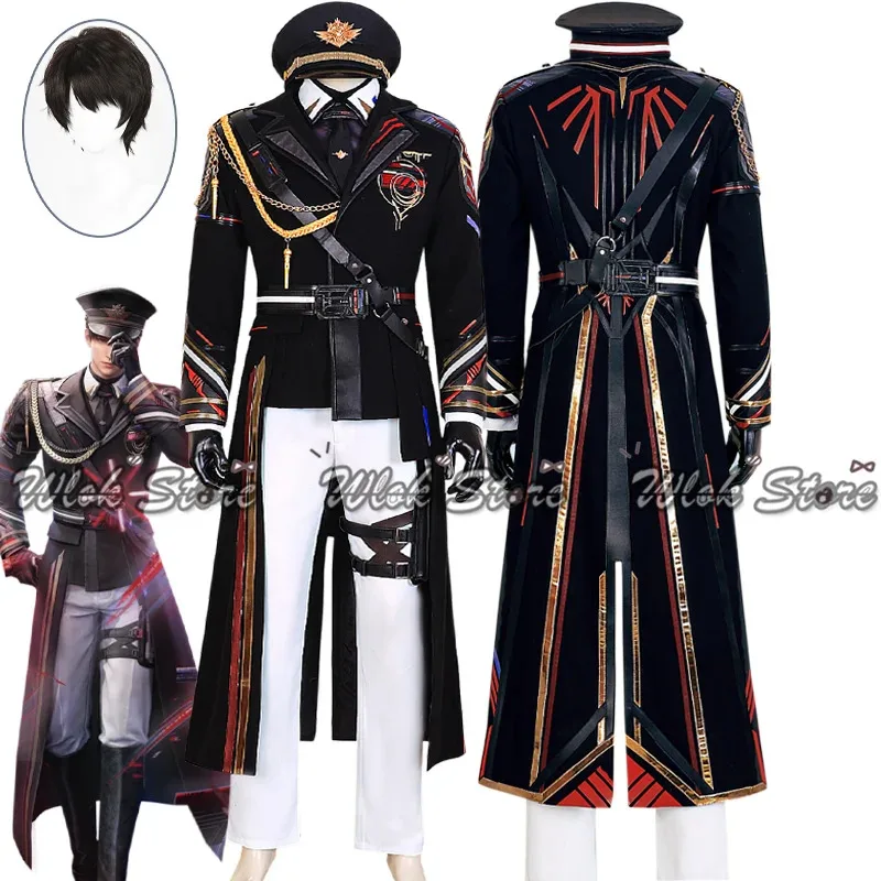 

Game Love And Deepspace Caleb Cosplay Costume Cloudsreach Strategy Calebs Farspace Colonel Coat Set For Hallowmas Carnival Men