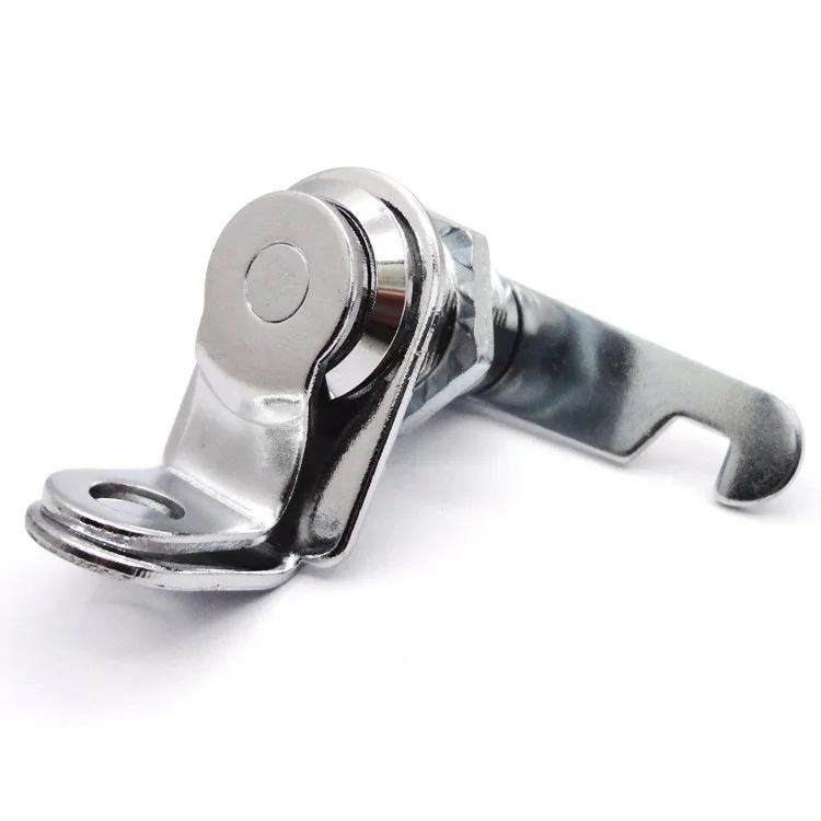 10Pcs Keyless Padlockable Cam Lock With L Shaped Padlock Hole Gym Dormitry Locker Office File Cabinet