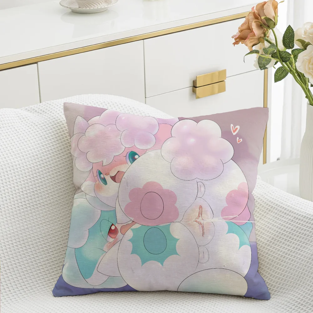 Throw Pillow Covers Himitsu No Cocotama Decorative Cushion 45x45 Cushions Cover Home and Decoration Decorative Pillows for Sofa