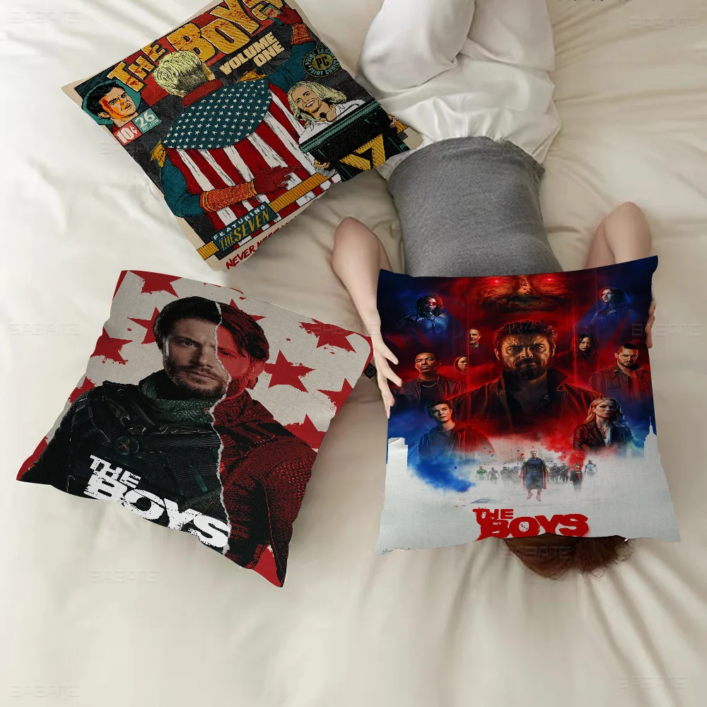 

The Boys Anime Cushion Cover Pillowcase Upholstery Sofa Throw Pillow Home Decor Pillowcas