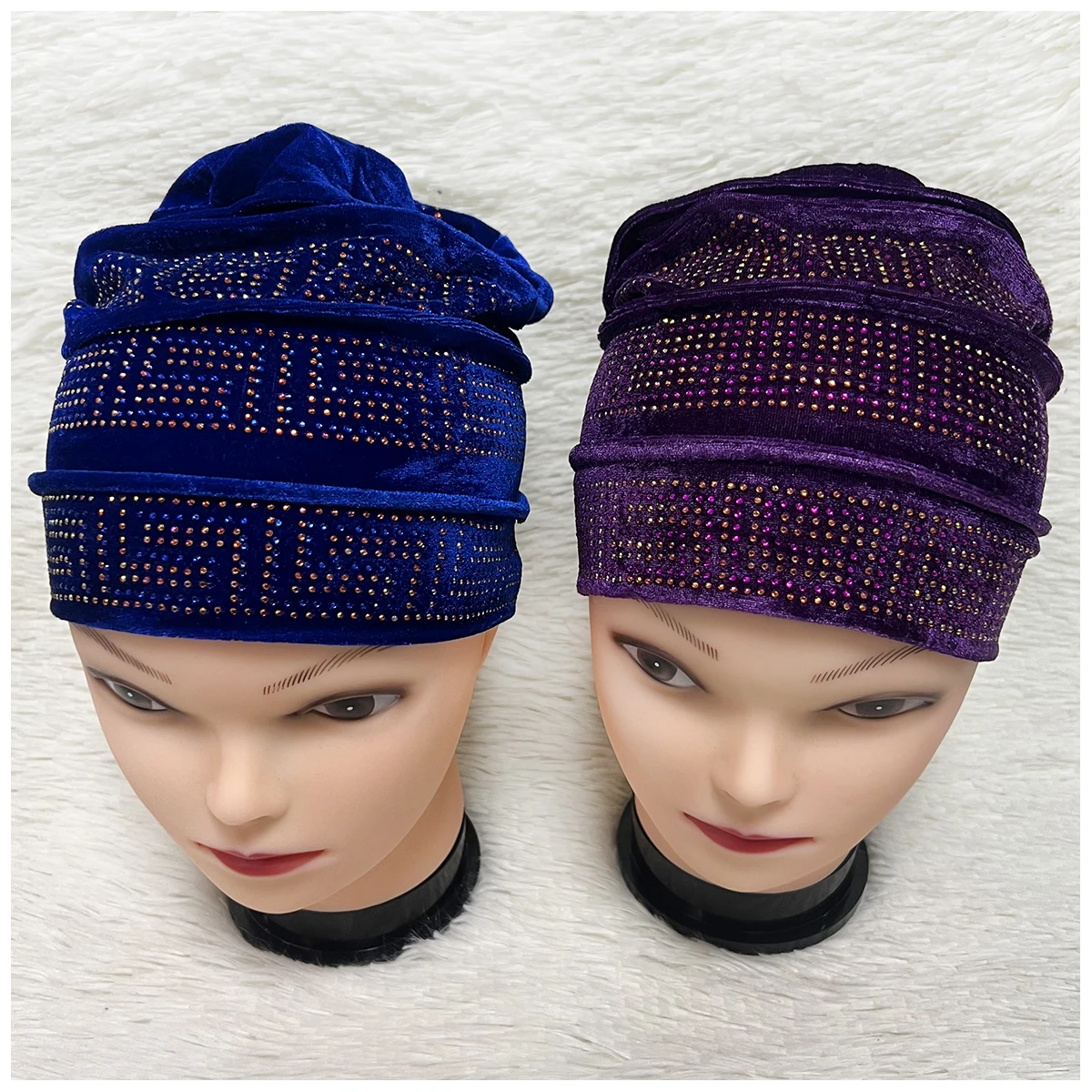 Headwear Applique de Tecido Sólido para Mulheres Muçulmanas, Chapéu De Cabelo De Feijão para Senhora, Camada Espacial Lenço De Cabeça, Preço