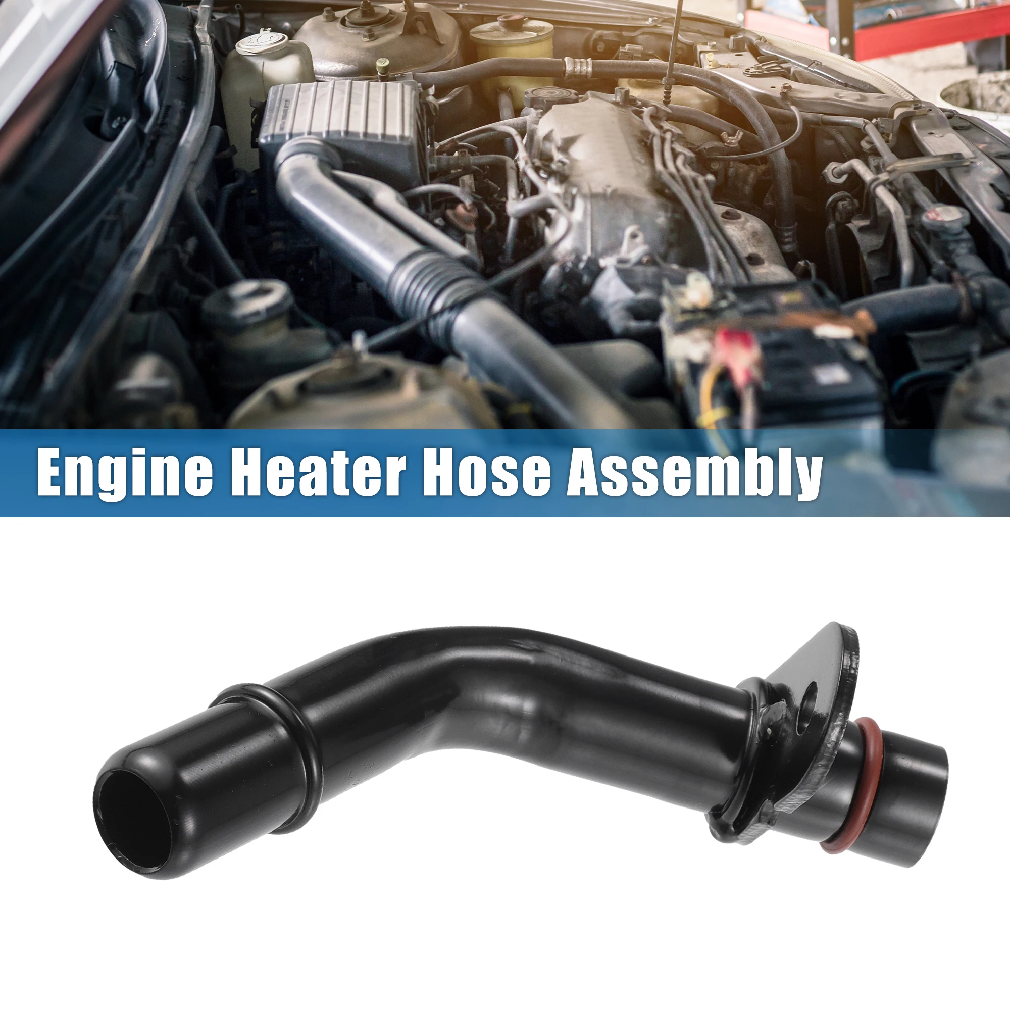 UXCELL-conjunto de manguera de calentador de motor, N ° BR3Z18696A, para Ford Lobo (México) V8 302 5.0L (4951cc) 2011-2014, para Ford Mustang