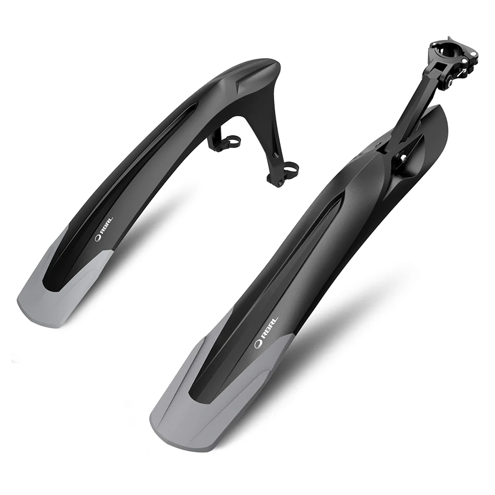 RBRL Bike Mudguard Set MTB Fender E-Bike 26 27.5 29 Mountain Bike TPE Widen Lengthen Mudguard Wings For Bicycle fenders