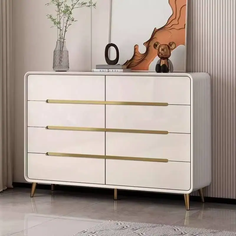

Classic Simple Living Room Cabinets Rustic White Wooden Storage Living Room Cabinets Drawers Armario De Almacenamiento Furniture