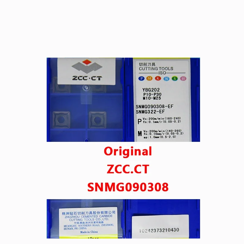 ZCCCT SNMG090304 SNMG090308 SNMG 090304 090308 Finishing Medium Drehen Hartmetall Einsätze Schneiden Werkzeug CNC Werkzeuge Drehmaschine Cutter Werkzeug