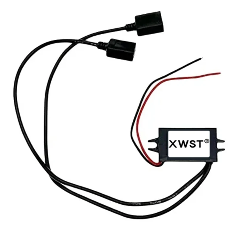 

XWST DC DC 12V 24V to 5V Step Down Converter 3A 15W Type-C Mini USB Buck Power Supply Charger for Au