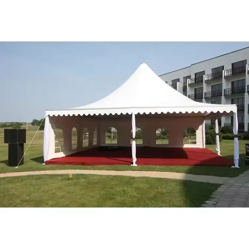 for PVC Fabric Customization Outdoor Pagoda Tents Party Tent for Events Festival Large Exhibition Pagoda Tent