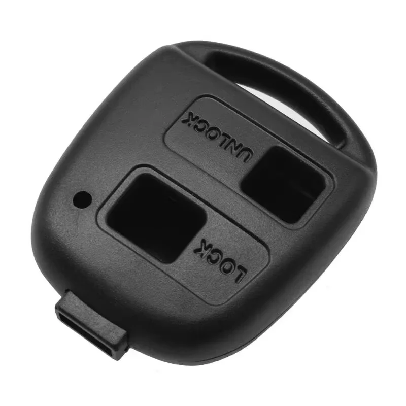 Car Remote Key Shell Button Pad Replacement Case with Micro Switch for Toyota Yaris Corolla No Internal Electronics