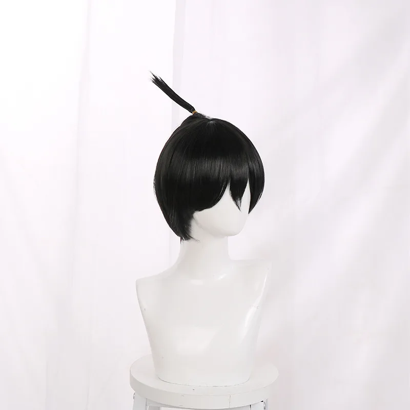 전기톱 남자 초가을 코스프레 가발, 원피스, 스파이크 헤어 스타일