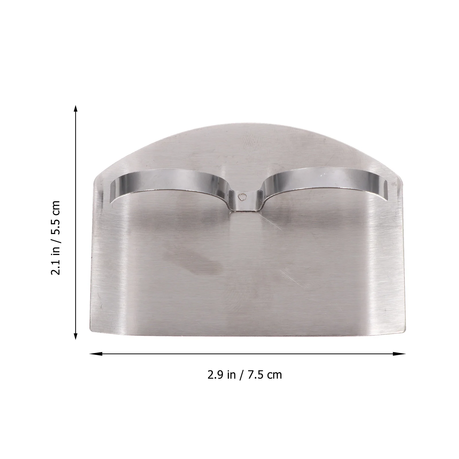 

4Pcs Stainless Steel Finger Guard Safe Slicing Cutting Chopping Dicing Kitchen Protector Easy Use Finger Guard
