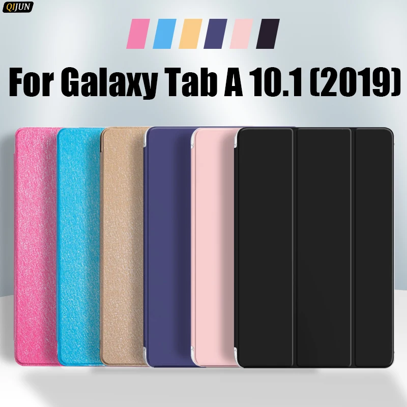 Case For Samsung Galaxy Tab A 10.1 2019 T510 T515 Stand PU Leather Cover For Tab A 10.1'' SM-T510 SM-T515 10.1 inch Case