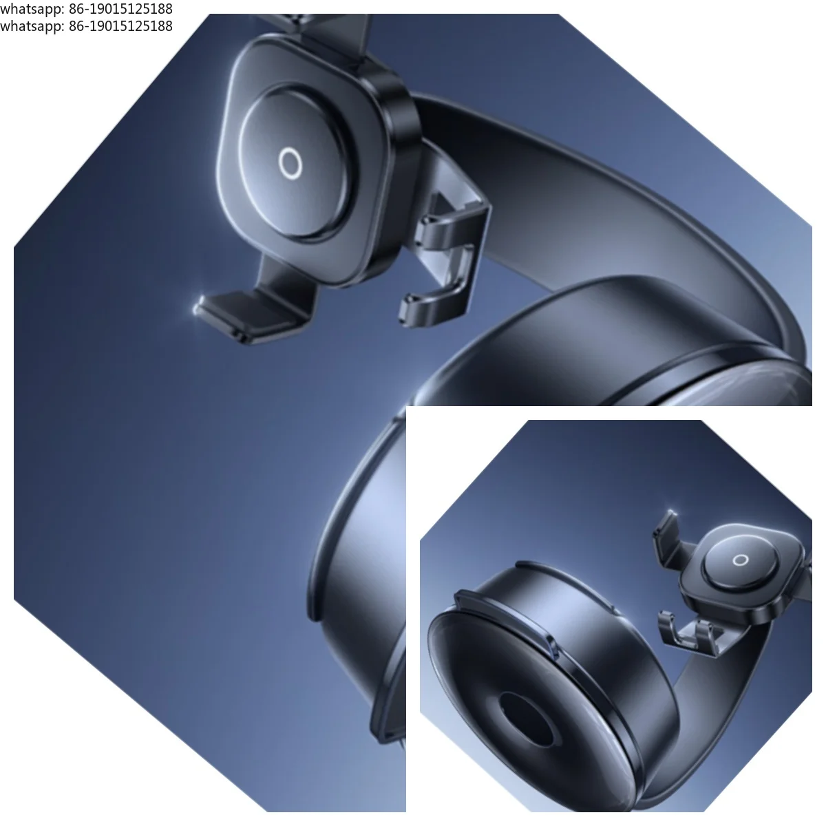 

Автомобильный держатель для мобильного телефона 2025, новая автомобильная навигация, специальный вакуумный адсорбционный магнитный патрон, артефакт