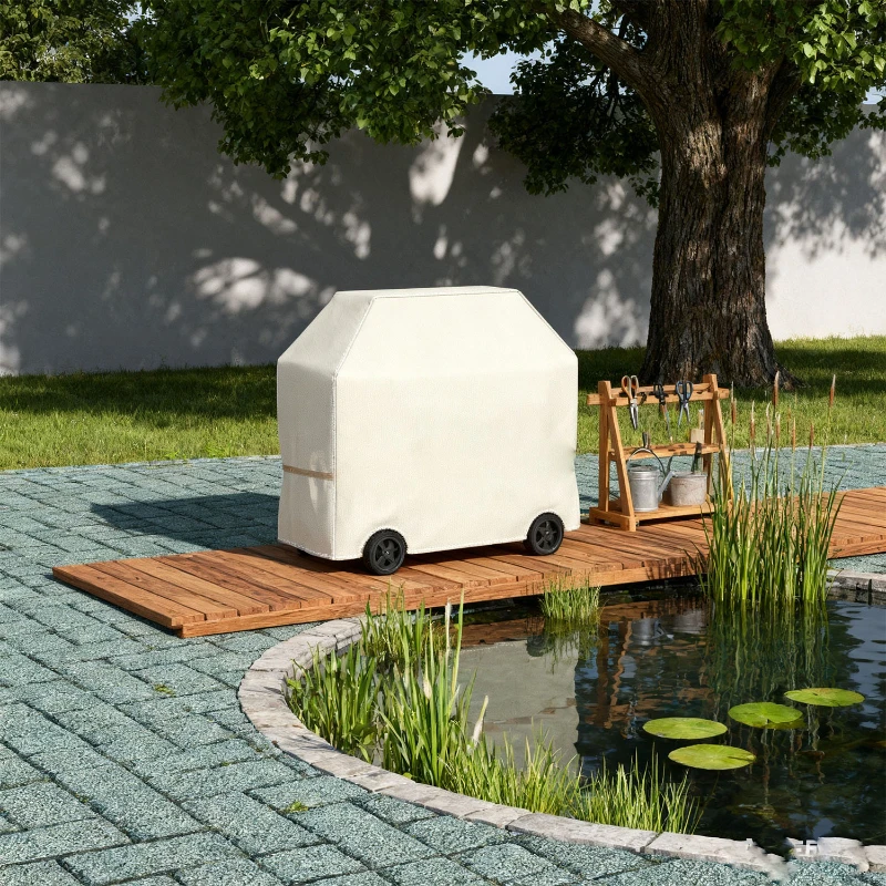 

Grill Cover Anti-UV Protection Grill Barbecue Cover for Outdoor Garden Patio Backyard Camping Picnic Rainy Season Winter Summer