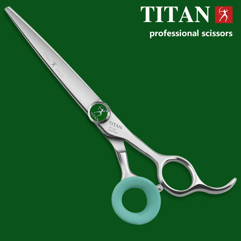 TITAN  professional scissors pet tools dog cut machine pet  Scissors 7.0 7.5 inch hair cutting shears