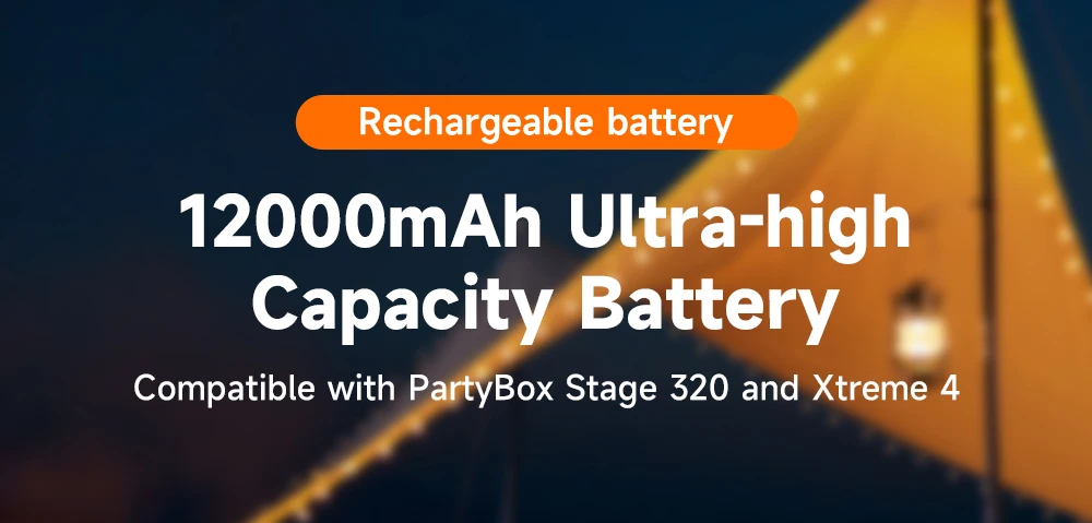 12000mAh Lautsprecher-Akku für JBL Xtreme 4, Akku für JBL PartyBox Stage 320, Hochleistungsakku mit TYPE-C-Ladefunktion – Detail 2