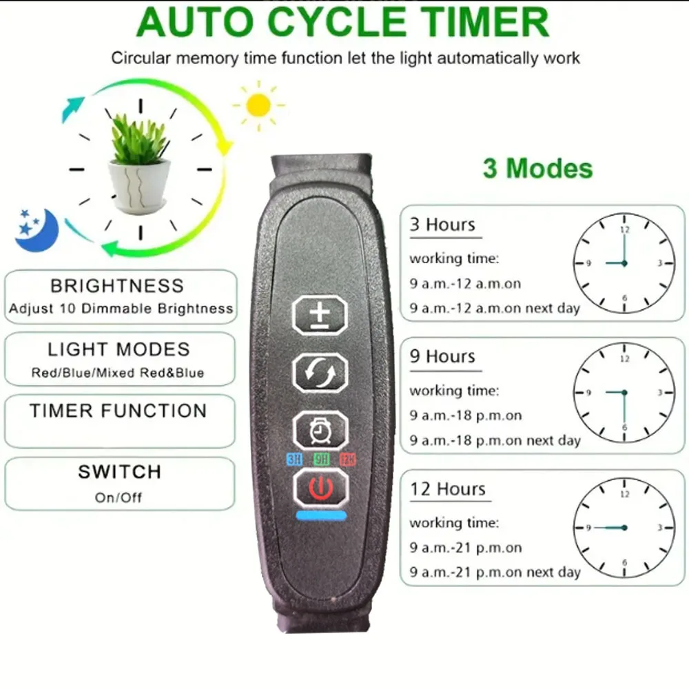 مصباح البستنة المخروطي باللونين الأحمر والأزرق، ضوء USB قابل لإعادة الشحن، 4 مخروط