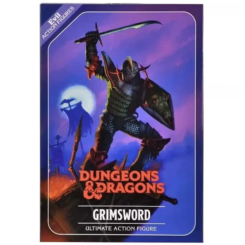 

Dungeons & Dragons Grimsword Action Figure NECA 52270 Figuras Anime GK Statue Manga Figurine Toys Model Ornament Halloween Gift