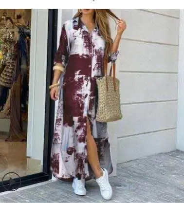 Tie-dye wine red