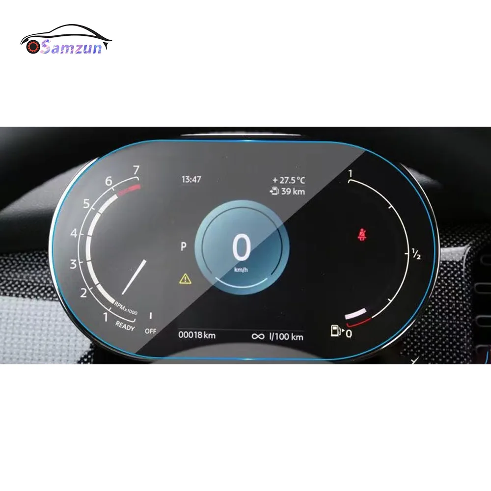 For MINI Cooper F54 F55 F56 F57 F60 2021 2022 2023 Car Interior Navigation Screen GPS Film LCD Tachometer Protector Accessories