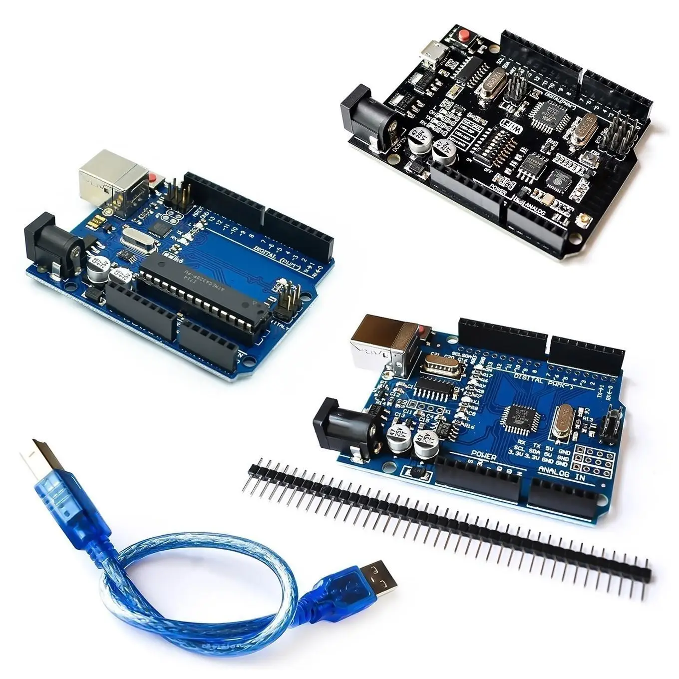 Для UNO R3 Official Box ATMEGA16U2/WiFi R3 оригинальный чип ATMEGA328P CH340G для Arduino? Макетная плата для WeMos ESP8266
