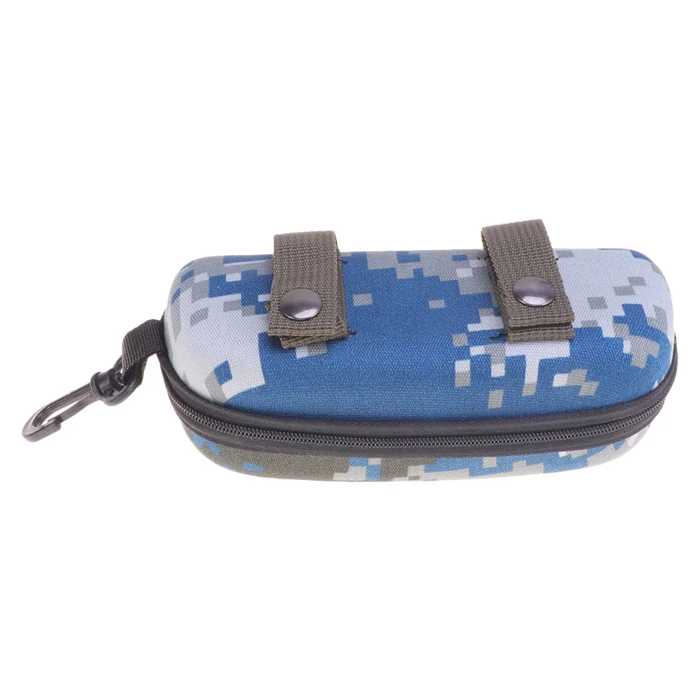 Light Luminous Mouth Mirror Zipper Glasses Case Eyeglasses Boxes Outdoor Sunglasses Bag Man Inspection Instrument