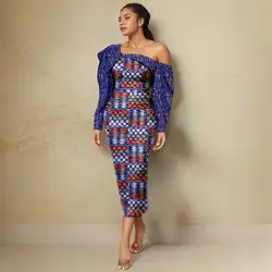 African Women's AFRIPRIDE Customised One Shoulder Dresses Cotton Sexy Women's Dresses Dresses Dresses Back Split 2425195