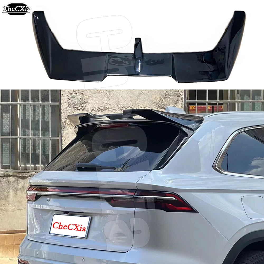 Suitable For Geely Monjaro Roof Rear Spoiler High-Quality Fiber Material Roof Rear Spoiler Tail Wing