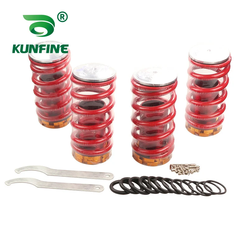 

Front Rear Suspension Coilover Lowering Spring Sleeve Kit Compatible withHonda Civic 88-00 For Car Truck Tuning Part
