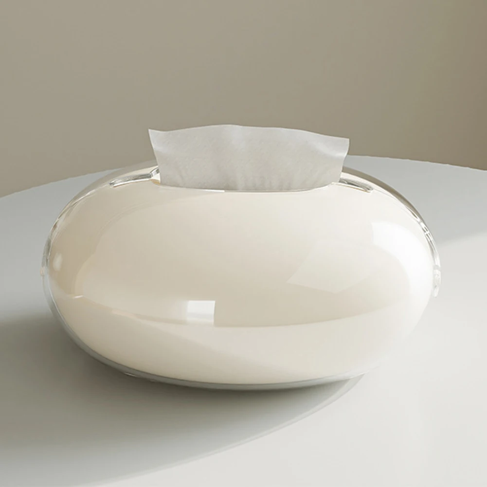 

Многоразовая коробка для хранения салфеток, универсальный диспенсер для салфеток, простой держатель для салфеток в форме капли для ванной комнаты