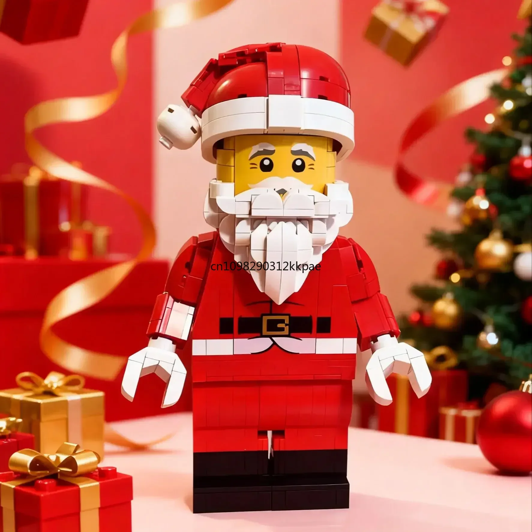 2026 NIEUWE Grappige Bouwstenen Kerstman Man Uitgerust Met Beweegbare Armen 40820 Verjaardag Kerst Sfeer Cadeaus voor Vrienden