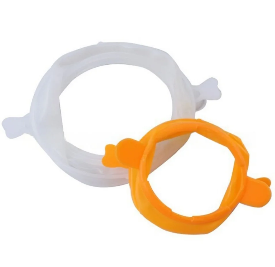 

5pcs Dental Mouth Opener O-Shape Teeth Whitening Cheek Retractor Rubber Oral Hygiene Orthodontic Brace Tools