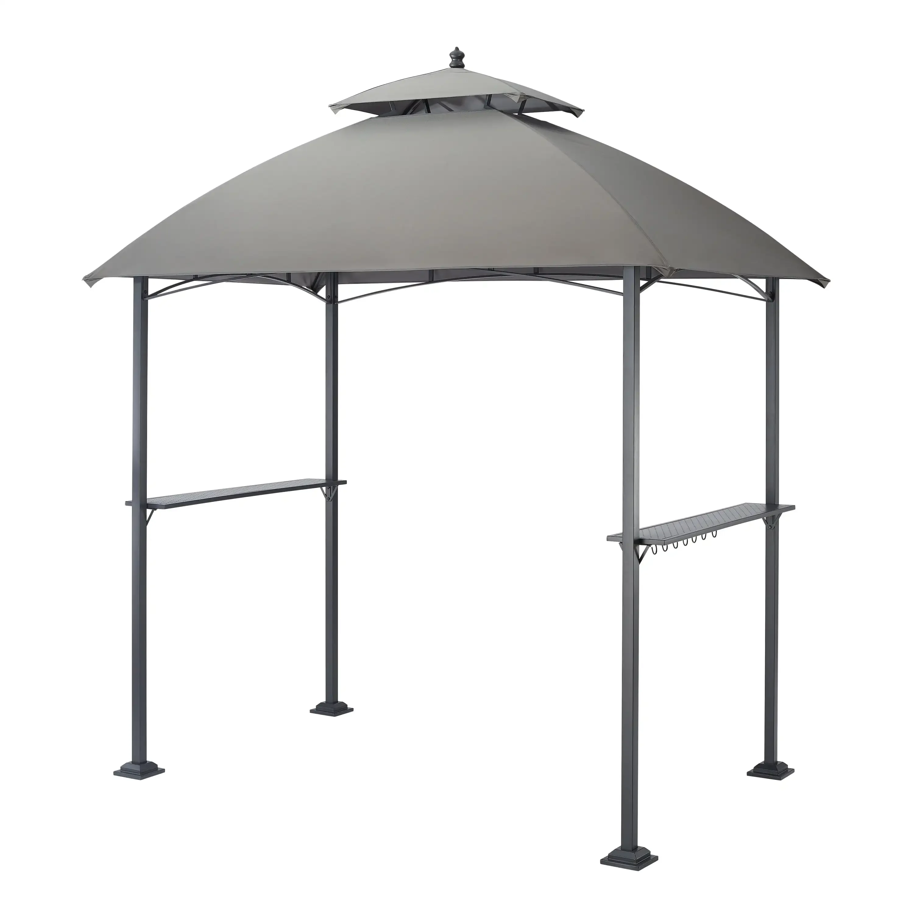 Mainstays Ledger 5' X 8' Outdoor Grill Gazebo with Canopy Top  Umbrella Base  Umbrella Beach  Patio Furniture  Outdoor Umbrella