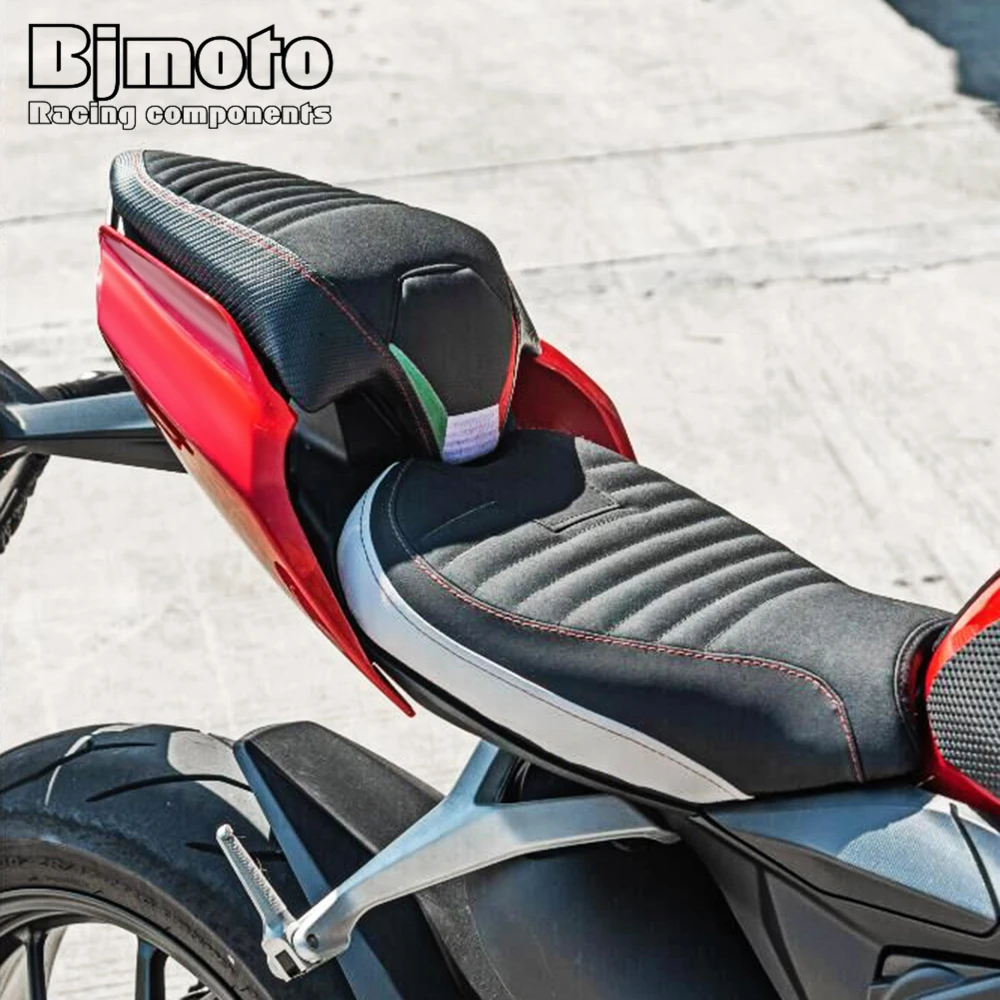 Motorcycle Rear Seat Passenger mesh Pillion Pad Cowl For Ducati Streetfighter V2 2022-2023