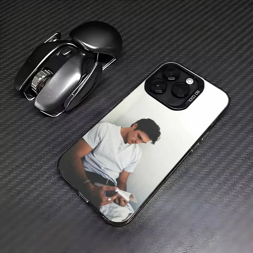 Acteur Jacob E-Elord telefoonhoesje voor iPhone17,16,15,14,13,12,11 Plus, Pro Max gekleurd verzilverd binnenkant