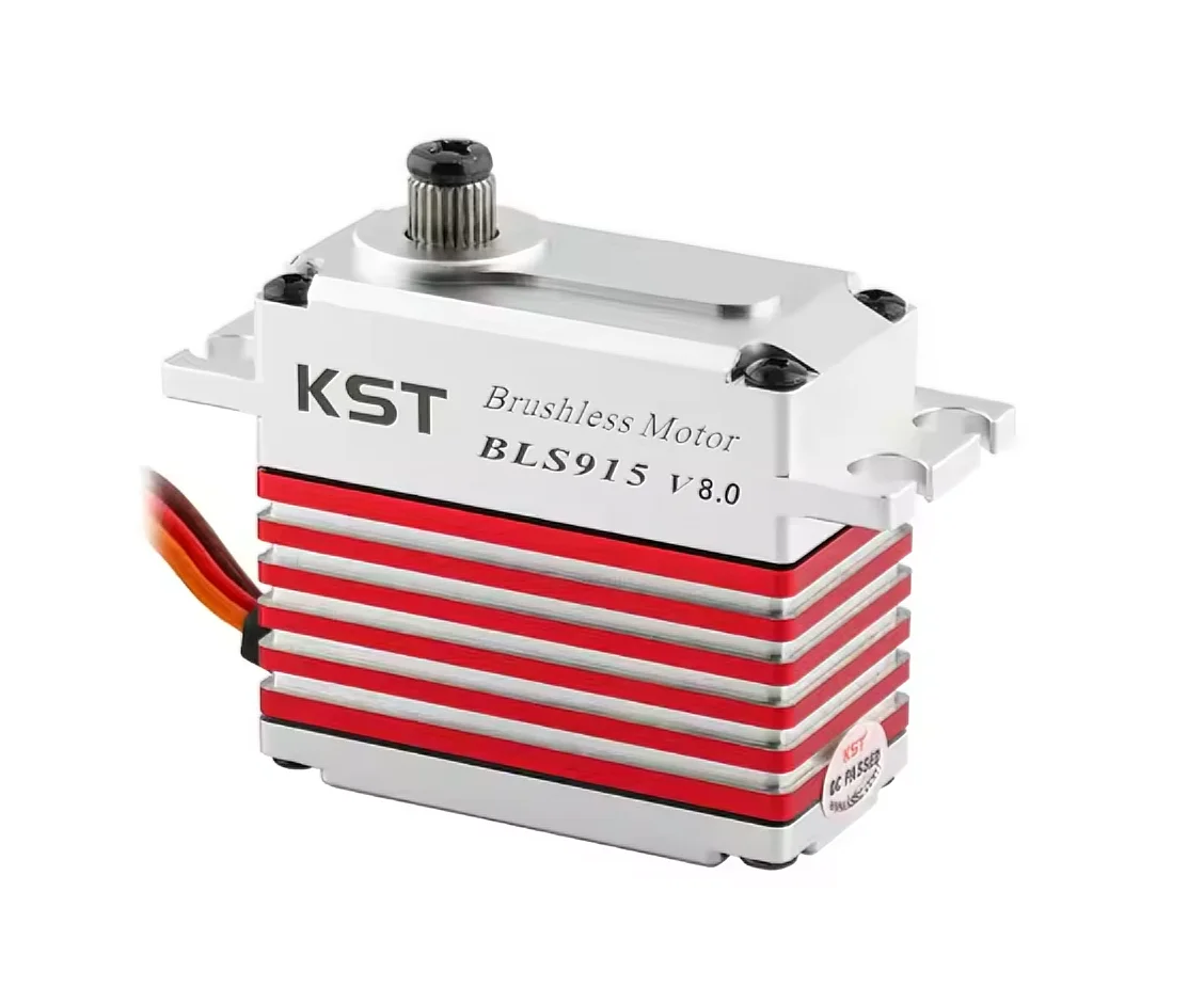 KST BLS915 V8.0 브러시리스 HV 메탈 디지털 서보 모터 25kg 0.07초 550-700 헬리콥터 1/10 RC 자동차 로봇용