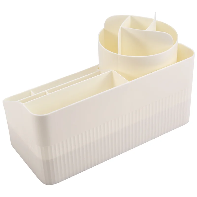 B04B-Niedliche Rotierende Schublade Stift Halter Große Kapazität Desktop Stift Halter Multifunktionale Lagerung Rackpen Halter