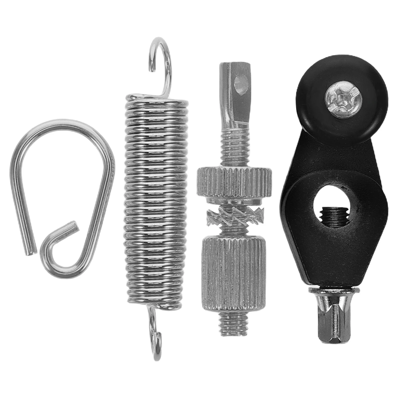 

4Pcs Metal Drum Foot Pedal Spring Set Durable Construction Ideal for Single Double Pedal Setups Parts of Drums