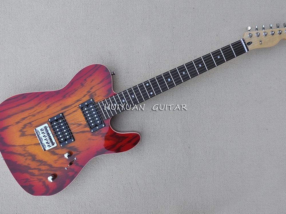 

6 Strings Cherry Red Electric Guitar with Humbuckers Pickups,Rosewood Fretboard,Can be Customized